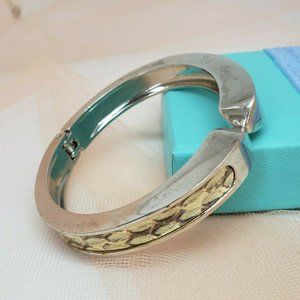 Stella & Dot Emerson Clamper Bangle Bracelet Snake